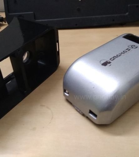 3D printed wireless device enclosure in PLA+