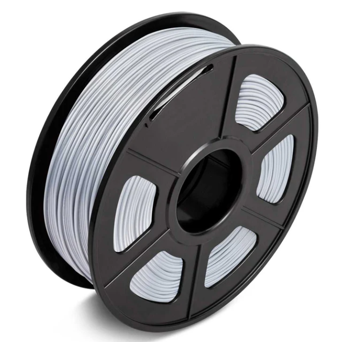 Silver PLA+ filament