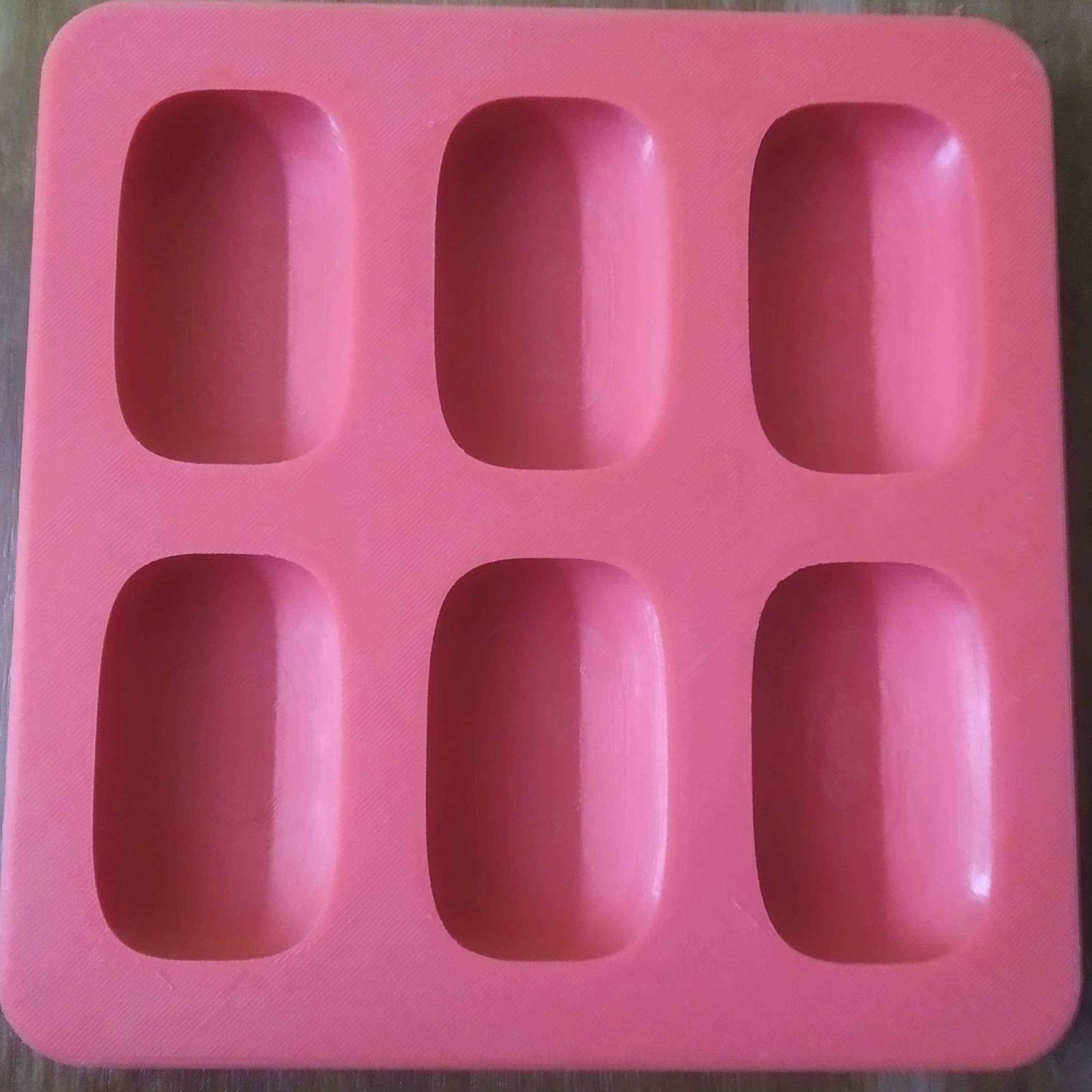 Finished silicone mould ready to cast